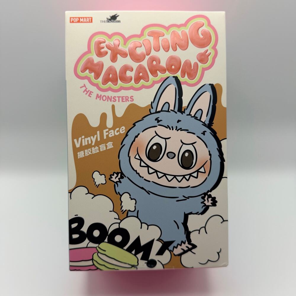 Pop Mart Exciting Macaron Vinyl Face Blind Box Sealed